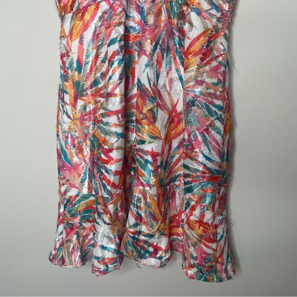 Anthropologie Pink Ruffled Halter Sundress - Picture 12 of 13